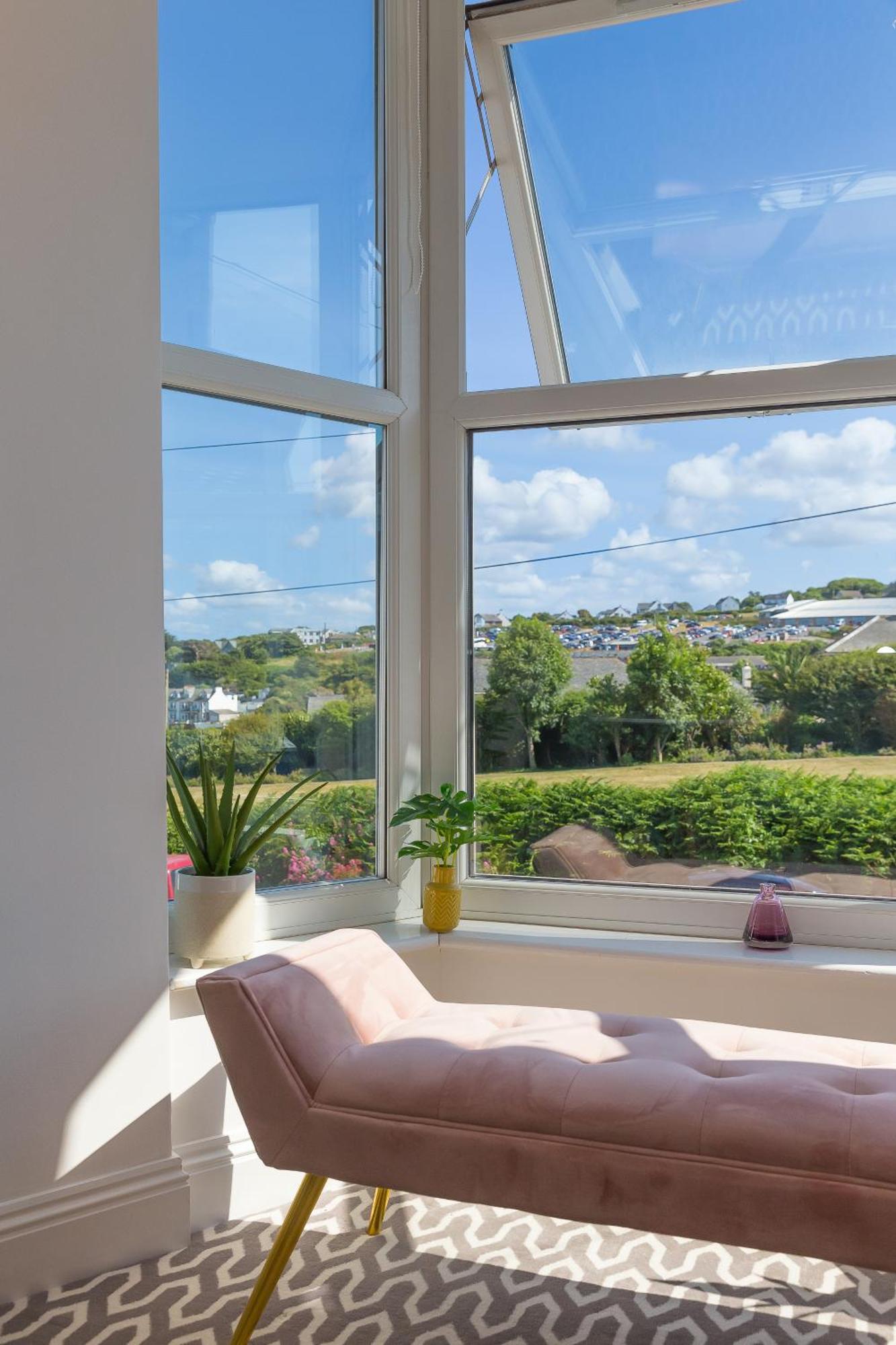 Apartament Seabreeze 3 - Seaview & Parking St Ives Zewnętrze zdjęcie