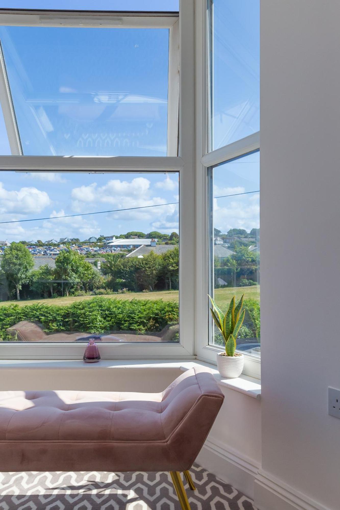 Apartament Seabreeze 3 - Seaview & Parking St Ives Zewnętrze zdjęcie