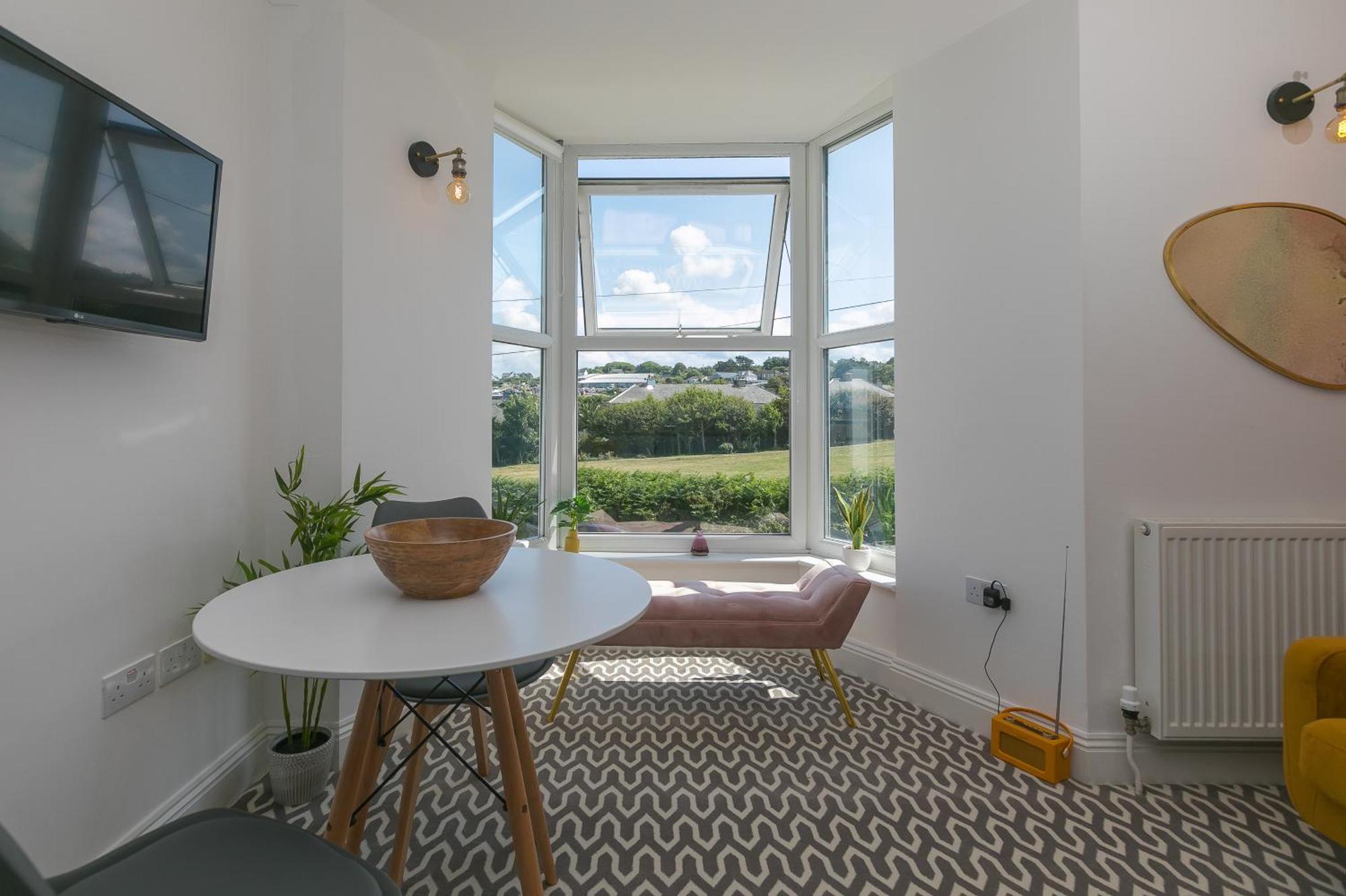 Apartament Seabreeze 3 - Seaview & Parking St Ives Zewnętrze zdjęcie
